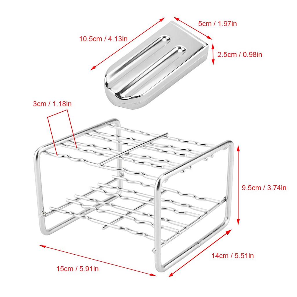 Stainless Steel Molds Ice Cream Industrial Home Kitchen DIY Ice Pop Mould Maker Tool(2#)