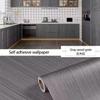 Waterproof Wood Vinyl Wallpaper Self Adhesive Wallpapers Doors Cabinet Desktop Modern Furniture Decorative Wall Paper