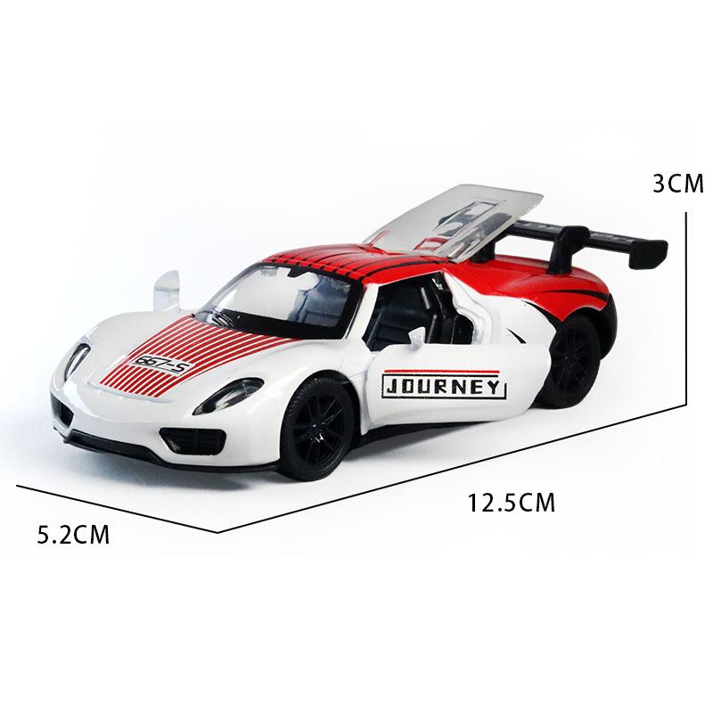 AAZN1 [Bag] 1:36 Simulation Car Model Alloy Children's Pull-back Car Toy Boy Ornament Gift Wholesale