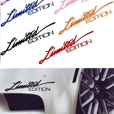 Vinyl Sticker Raamsticker Auto-styling 3D LIMITED EDITION Decoratie Reflecterende Laser Decal Voor Auto Accessoires