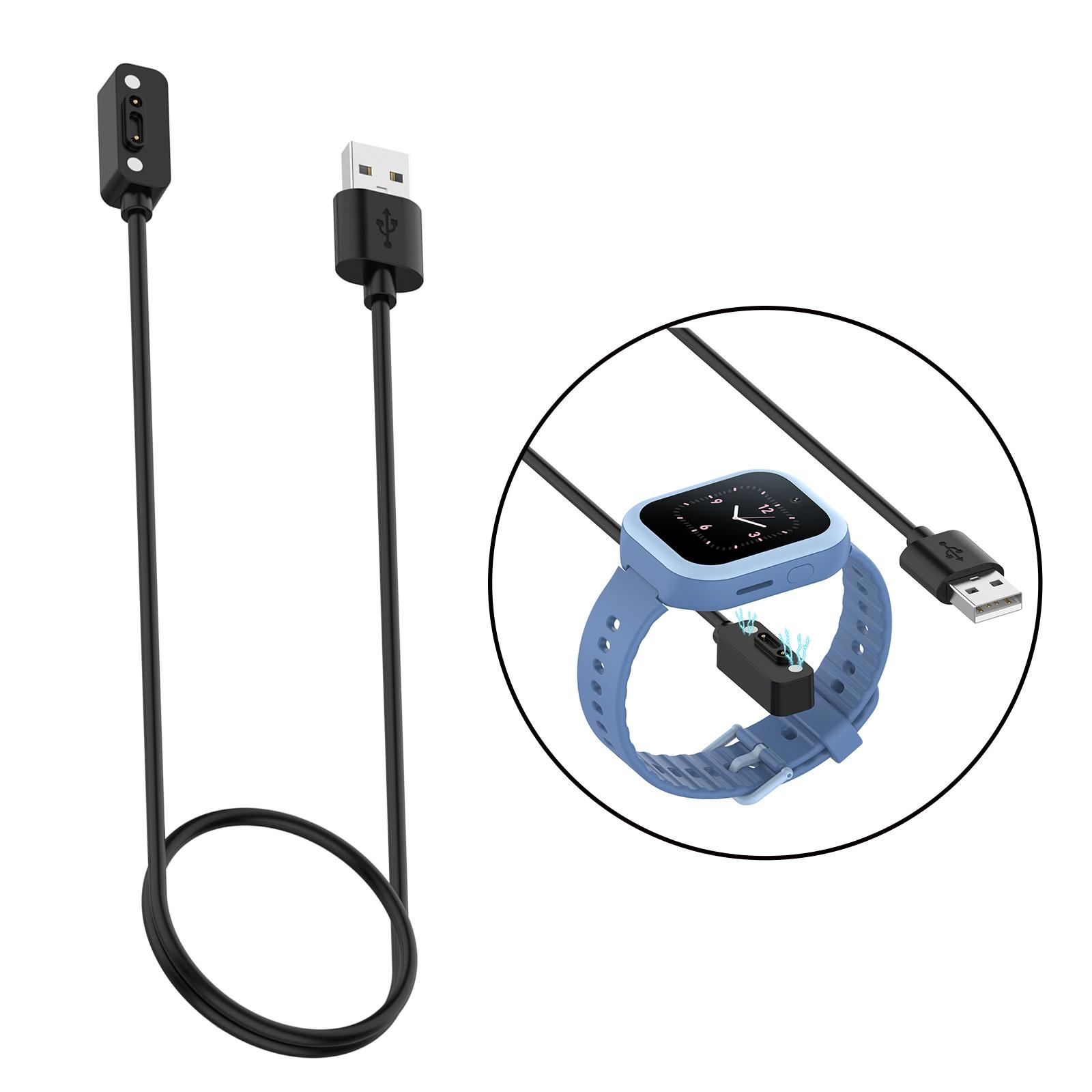 

Portable Magnetic Charge Cord Adapter Fast Transmission for Xiaoxun Y2 S3 Smart Watch Children Wristband чёрный