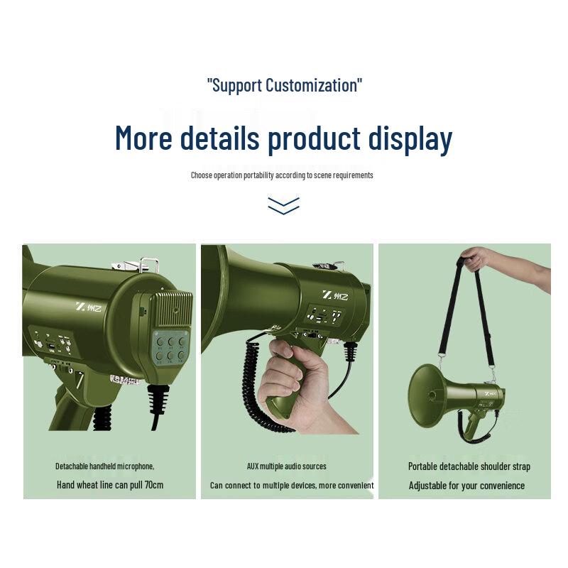 Zhouyi Multi-functional Megaphone & Sound Disperser CN plug (adapter included)