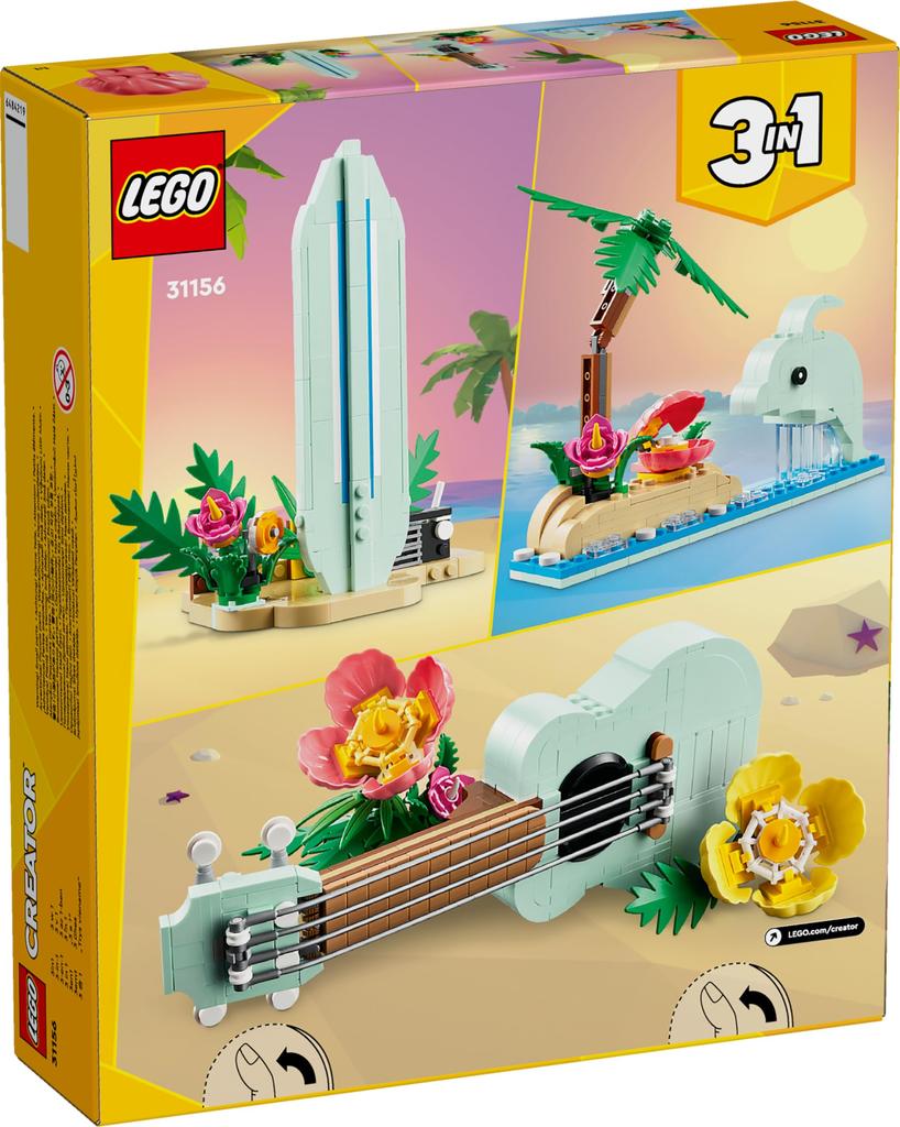 LEGO Creator Ukulele 31156, ages 8 and up