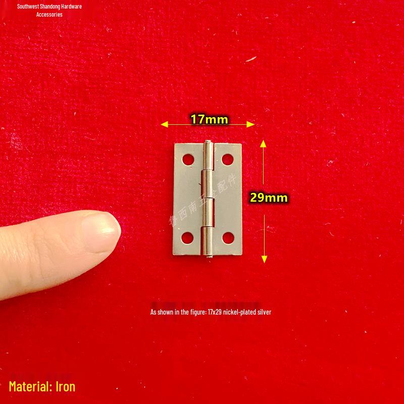 Mini Folding Hinges for Small Wooden Jewelry Boxes