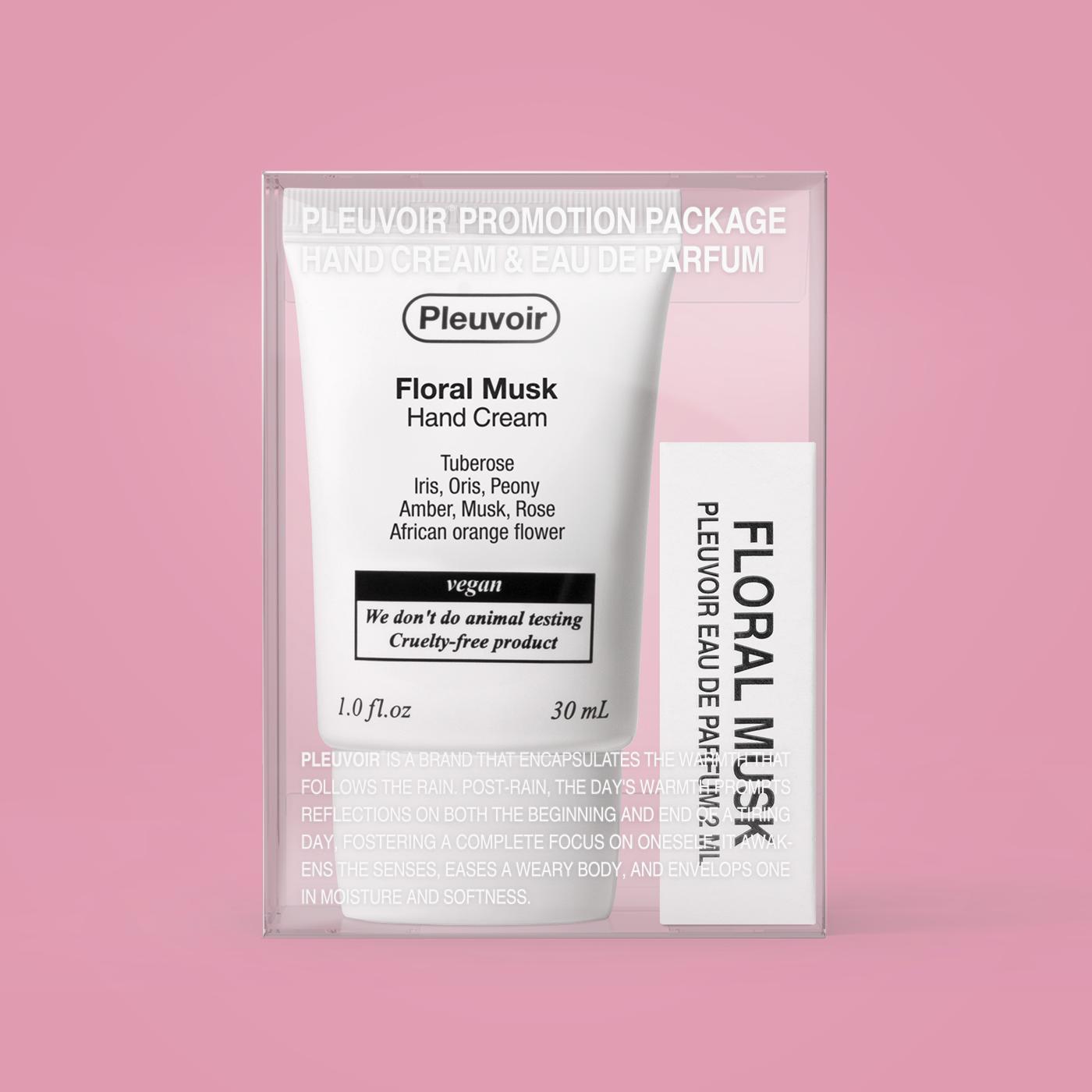 

Крем для рук Flevoir 30 мл 4 вида (одиночный предмет/специальный) Floral Musk (+Perfume 2ml)