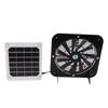 Solar Exhaust Fan 100W Solar Panel with 13.5inch Fan Waterproof Solar Panel Cooling Fan Ventilation