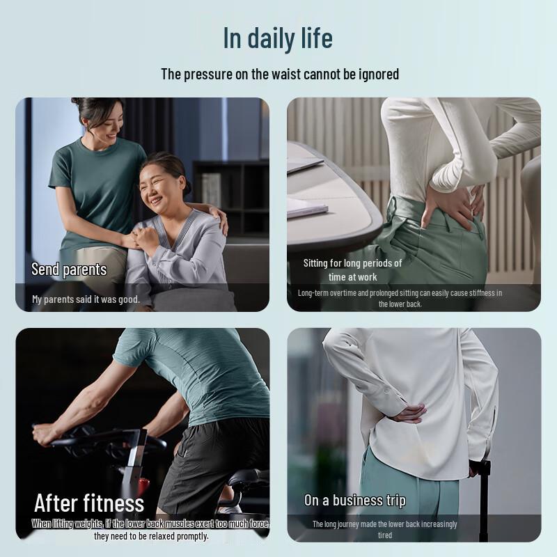 Philips Wireless Waist Massager with Heat, Cold & Vibration