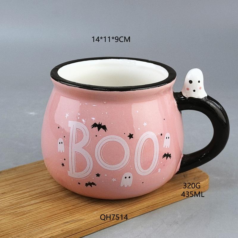 

Cute cartoon ceramic water cup 3D cup medium dinosaur mug green coffee cup creative dinosaur cup 301-400ml