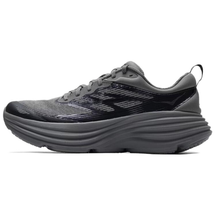 

HOKA ONE ONE Bondi 8 Fabric Support Running Shoes Unisex Gray 1178715-GVLM 41⅓