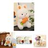 Rabbit Plush Toy Stuffed Animal Doll White Bunny Children's Birthday Gift Wholesale