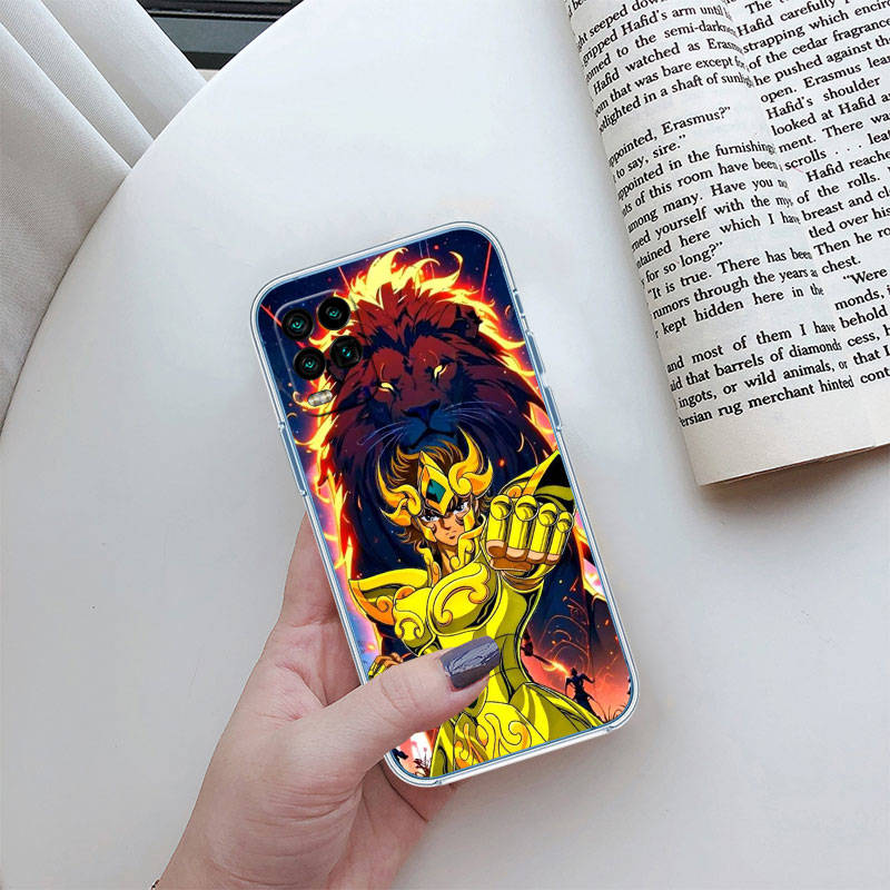 

JO49 Saint Seiya Phone Case for Motorola Edge 20 30 S30 40 50 Fusion Lite Plus Pro Neo Ultra One Power Action Macro Hyper Vision Zoom Moto Edge 20 Pro гагат