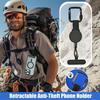Tracolla Antifurto Regolabile per Telefono con Dispositivo Retrattile Adatta a Telefoni di Diverse Dimensioni Ideale per Escursionismo e Trekking Regalo per Festival
