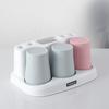 Toothbrush Cup Holder, Multi Functional Storage Easy Cleaning Holder for Travel ,