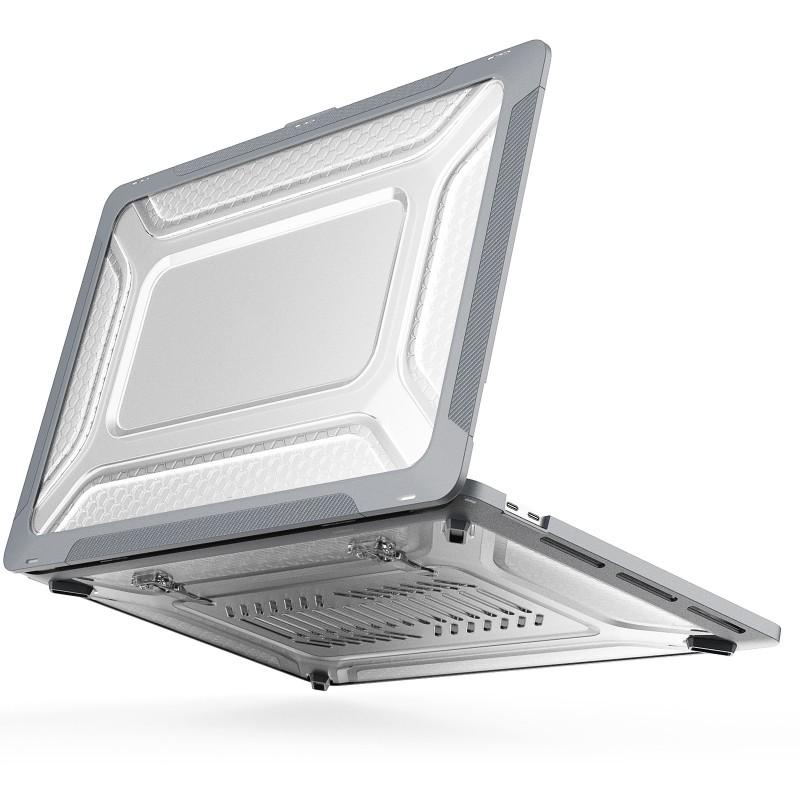 MacBook Pro 16-inch Protective Case With Stand Function TPU Shell Anti-Slip Heat Dissipation A2141 2019 2020 Models