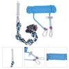 49.2ft Spring Pole Dog Rope Toy Interactive Safe Muscle Builder Dog Tug Rope Toy for Small Medium Large Dogs