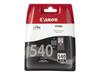 Black Ink Cartridge 180 Pages 540 Canon PG