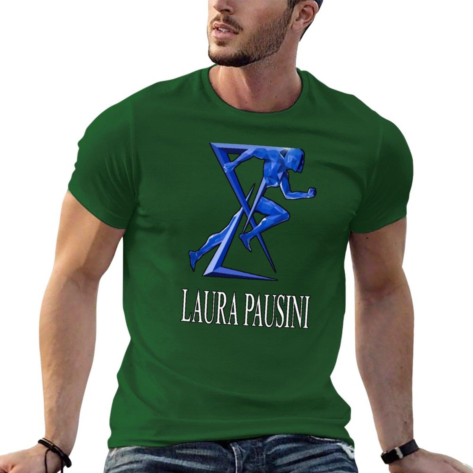 

New Laura Pausini T-Shirt plus size t shirts Short t-shirt mens t shirt graphic 4XL