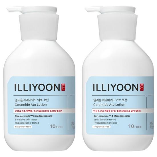 ILLIYOON Ceramide Ato Lotion Unscented 350ml (2 Options)