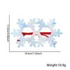 Christmas Decorations Party Glasses, Cartoon Elk Santa Snowflake Frame, Christmas Party Photo Booth Props