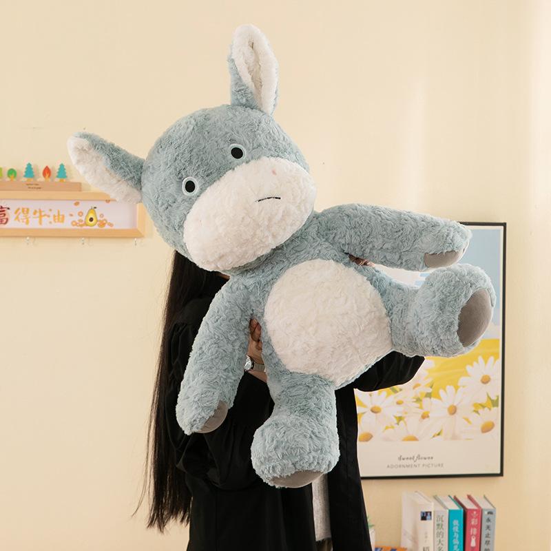 New Stubborn Donkey Doll Plush Toy Small Donkey Doll Boys and Girls Birthday Gift Rag Doll