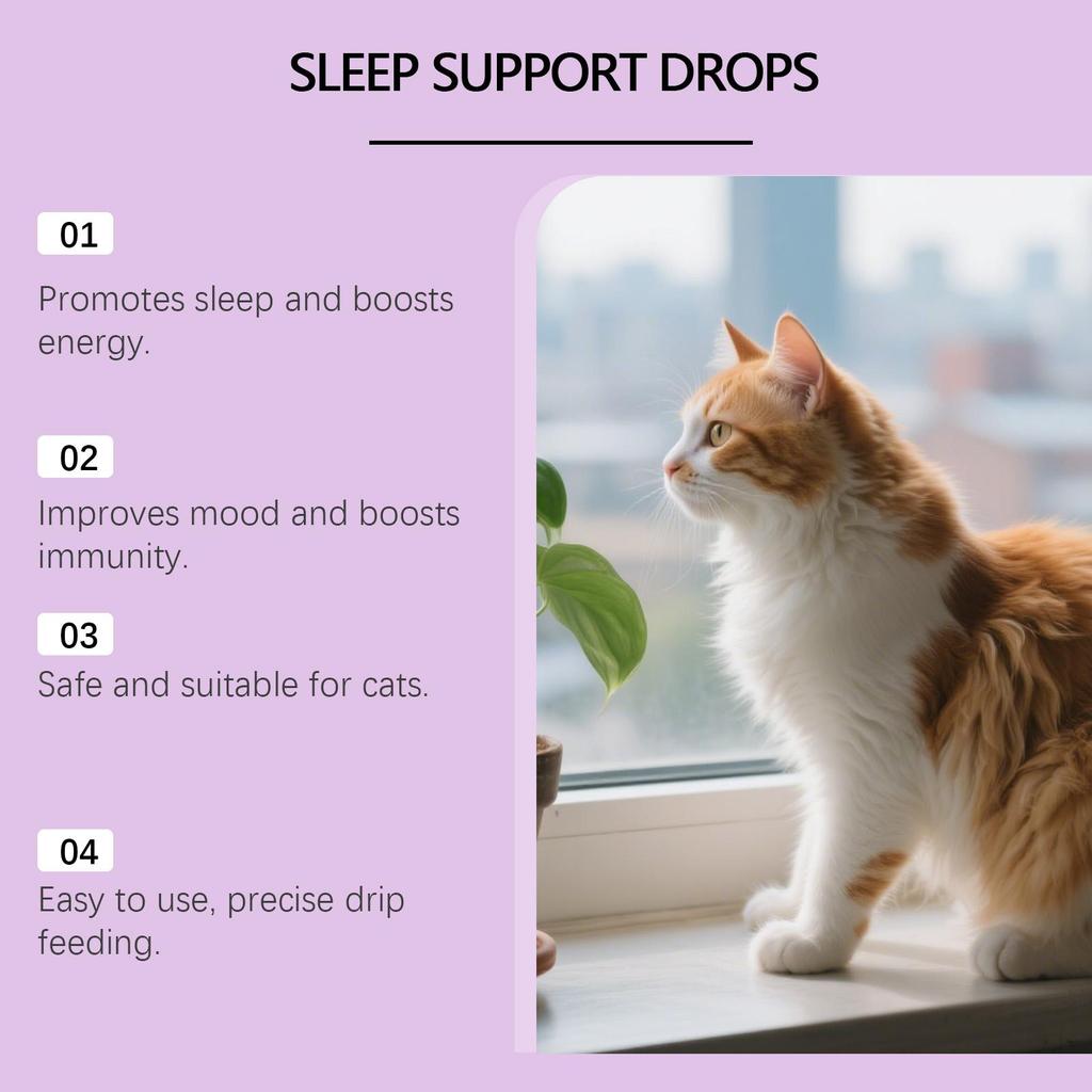 Kriath Krople do Pielęgnacji Zdrowia Zwierząt 60ml: Delikatne składniki łagodzą koty, wspomagają sen, wzmacniają odporność i zwiększają energię.