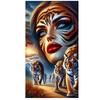 Flower Woman 5d Landscape Abstract Diy Diamond Painting Full Square Round Dark Princess Diamond Mosaic Jewelry Cross Stitch