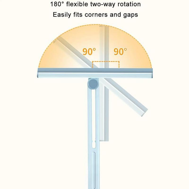 Household Squeegees Multifunctional Cleaner Squeegee Folding Shower Squeegee For Shower Glass Door Bathroom Cleaner Tool