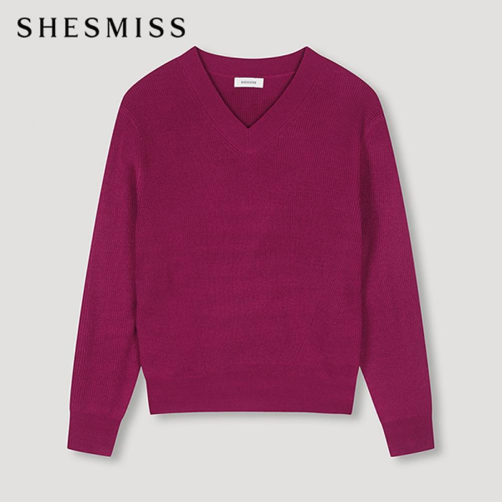 

She S miSS Light V-образный вырез трикотаж SSkpoo12040 Wi wines/55