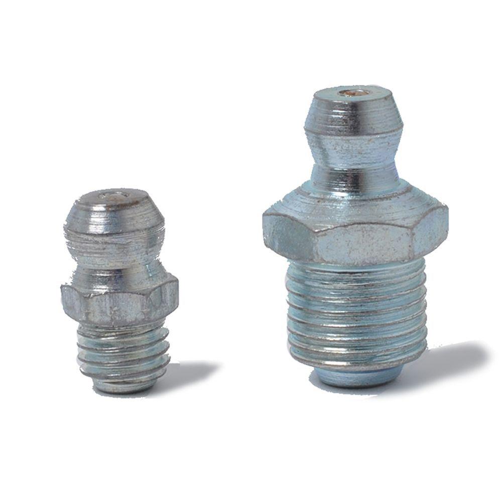 Zerk Six Specifications Set 1/4" 1/8" Fuel Injector Vehicle Nozzle Hydraulic Grease Fitting