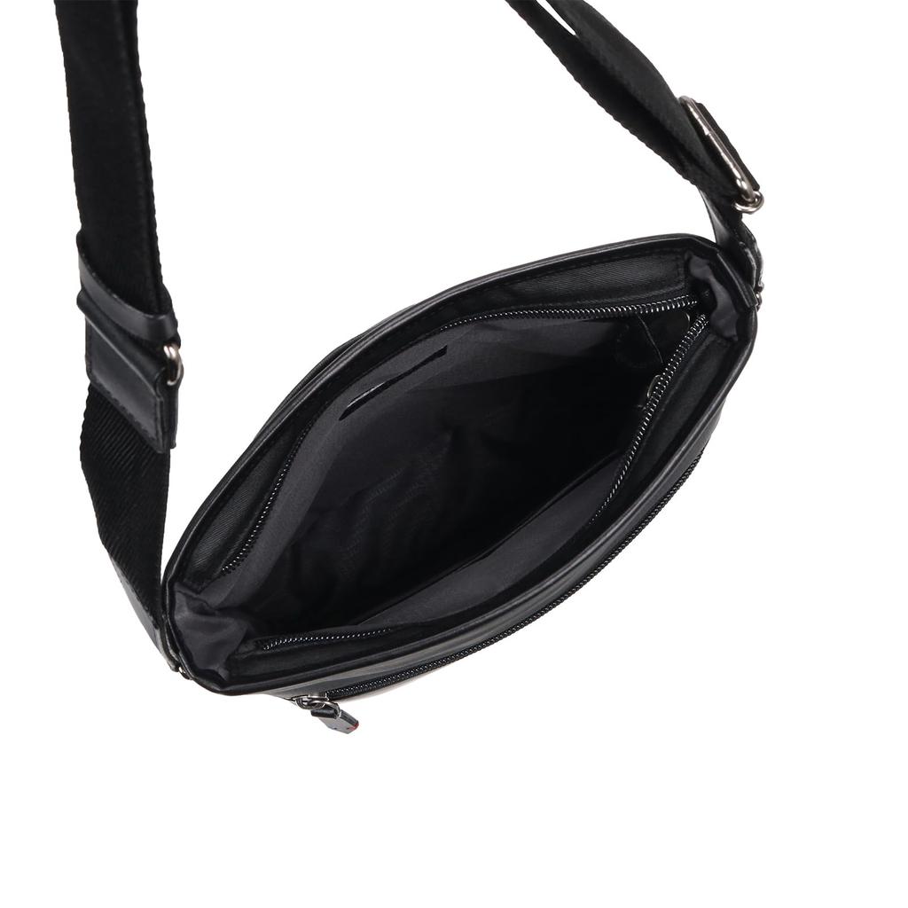 [última] Cuero Sintético PU de Cuidado Fácil para Hombre x Estuche de Cuero Liso Resistente, Se Adapta a Documentos Tamaño B5 y Tablets de 10,1 pulgadas [Dino] No. 68173