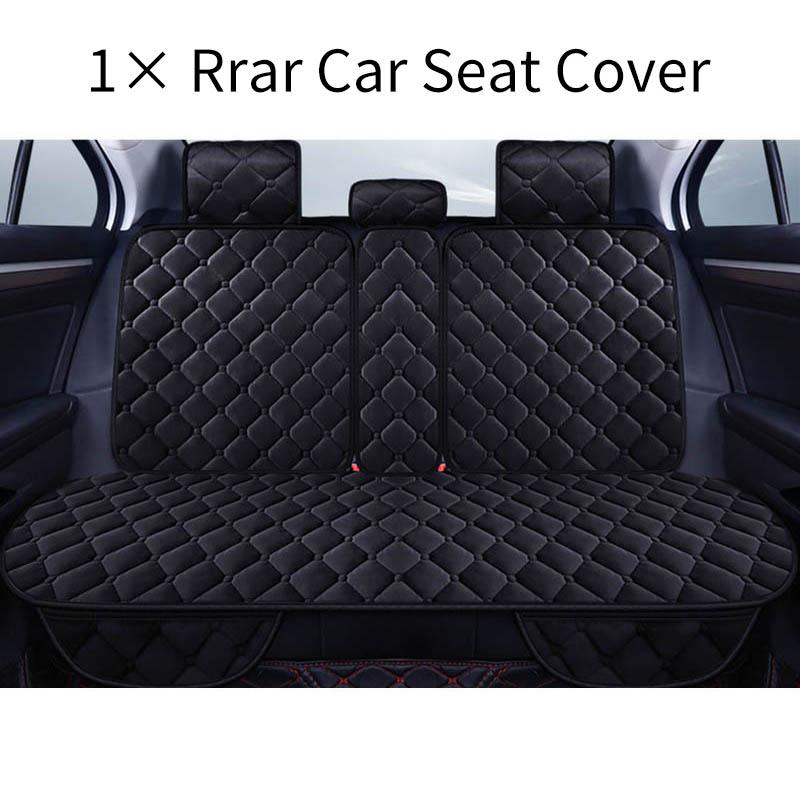 Warm Plush Car Seat Cover Winter Faux Fur Auto Front Back Rear With Backrest Seat Cushion Protector Pad Interior