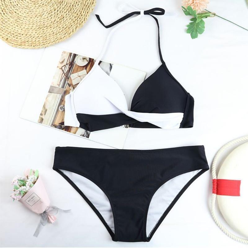 Costume da bagno bikini push up Costume da bagno donna Costume da bagno da bagno Set bikini taglie forti