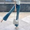 Stepping On Shit Sandals Femininity Socialite Word with Soft Sole White 2025 New Summer Slippers High Heel Sandals