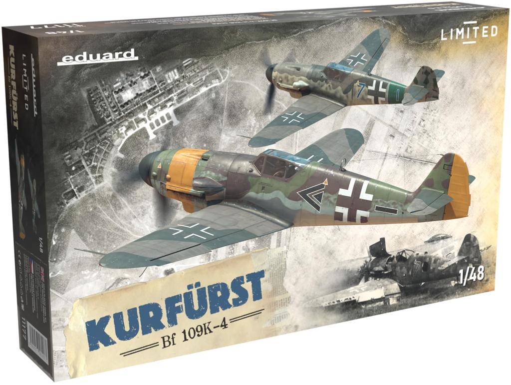 Eduard Limited Edition Series Germany Plastic Model EDU11177 1/48 Kurfürst Bf109K-4