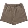 Elastic Mid-Waist Solid Color Casual Shorts Men Shorts Brown FQ0408-040