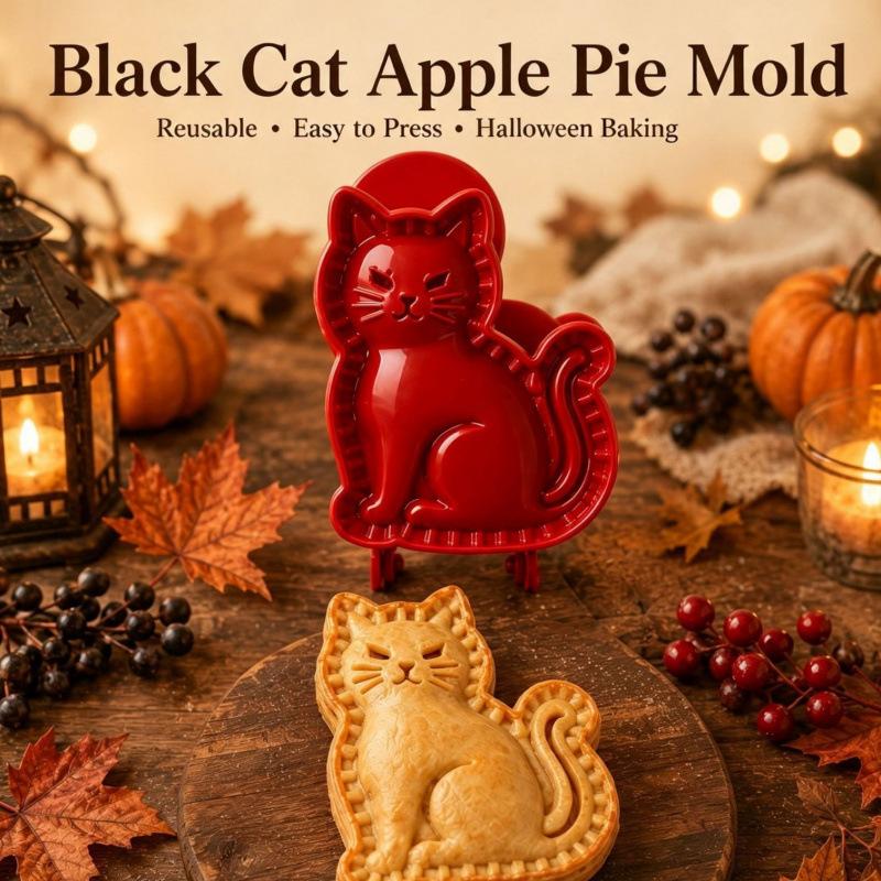 Halloween 3D Press‑Type Cookie Cutters 8Pcs Pumpkin Skull Ghost Bat Spider Web House Cat Hat Molds For DIY Biscuit Fondant Pastry Party Baking Decor