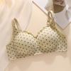 High school college student underwear women's small and thin chest lifts gather to prevent sagging, no steel ring girl bra cover collects