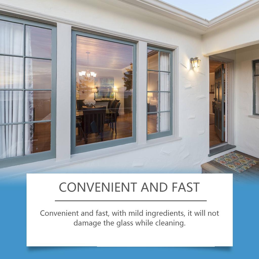 Glass Cleaner  Household Stain Remover And Cleaning Agent For Shower Enclosures  Bathtubs  And Glass Surfaces.200ml