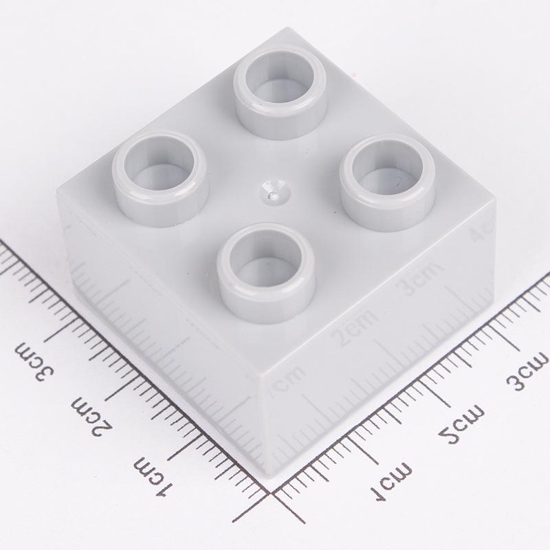 

12pcs DIY Large Building Block Brick 2X2 Bricks Big Size Bricks Toys For Educational Children Kids Gifts