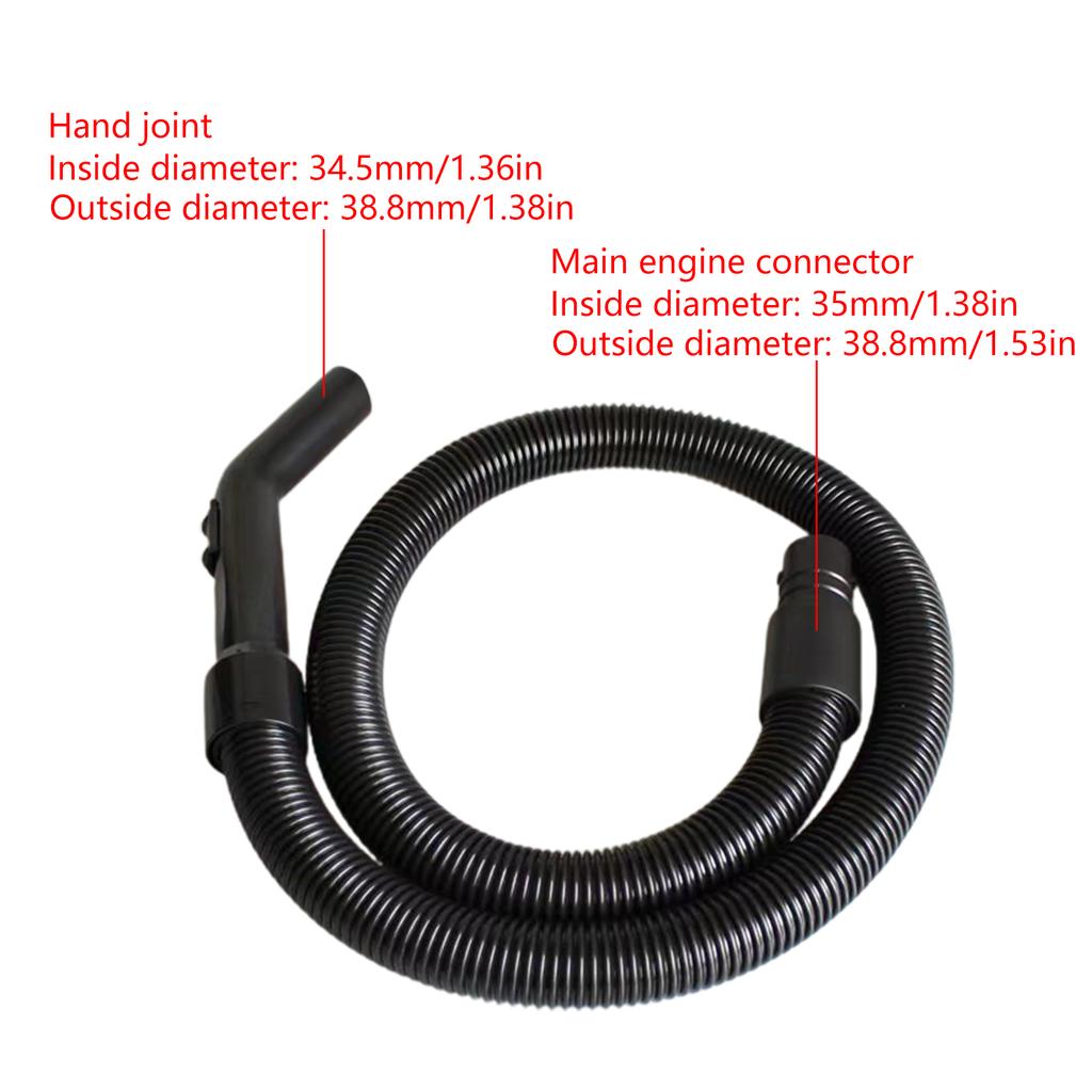 Flexible Vacuum Cleaner Hose Durable Soft Pipe Vacuum Cleaner Soft Tube Plastic Material for MC-2700/MC-2750/MC-2760