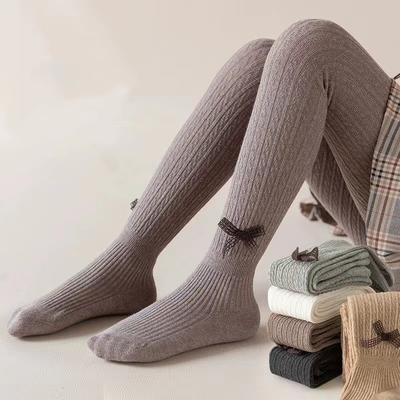 Καλσόν για βρέφη κορίτσια για παιδικά ρούχα άνοιξη φθινόπωρο φιόγκος παιδικό καλσόν για κορίτσια κάλτσες νήπιο κολάν παιδί 1-10 ετών