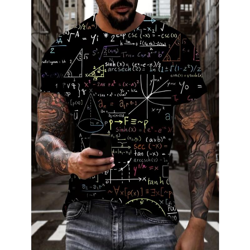Fashion 3D Print Men Short Sleeve Round Neck T-Shirt Plus Size Tee Summer Casual Tshirts
