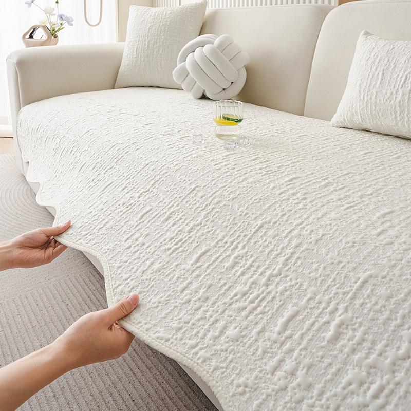 

Irregular Special-Shaped Sofa Cover Pad New Sofa Cushion Advanced Sofa Seat Cushion Cover Summer Cover Towel 90*90cm