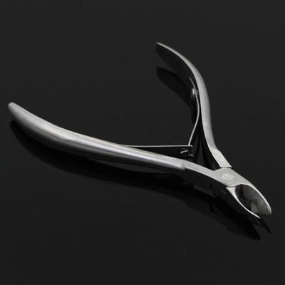 Stainless Steel Nail Art Finger Cuticle Nipper Clipper Manicure Plier Cutter Tool