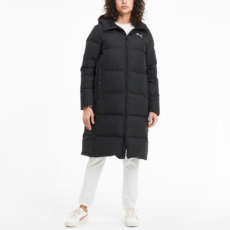 PUMA Down Jackets Women's Black Hooded Moderate Other 585107-01