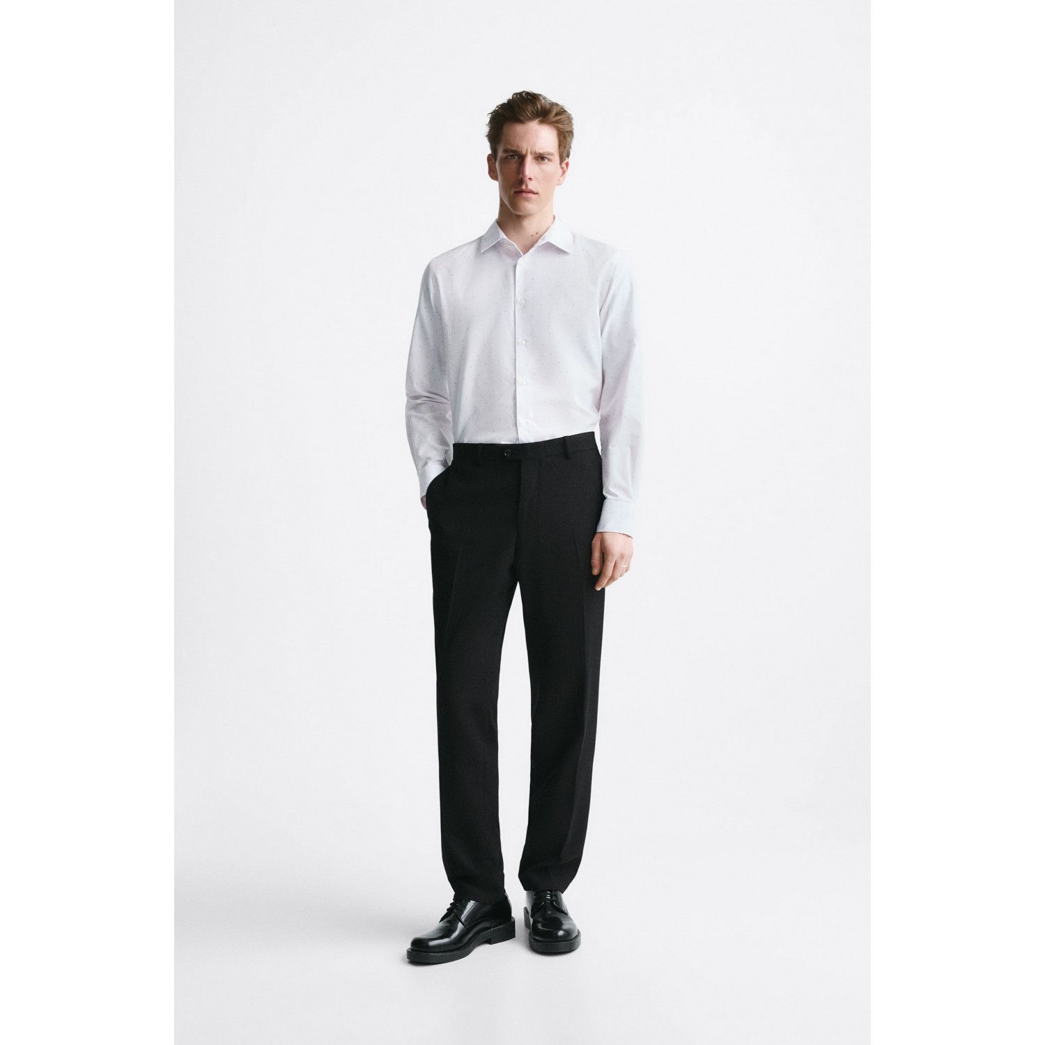 

EASY CARE TEXTURED SHIRT