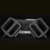 Nylon Anti-Slip Reflective Pedals Chromoly Steel Axle 14mm Lightweight for All Bikes Folding Bike Compatible