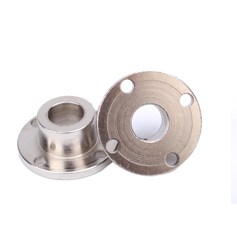 4pcs Flange Coupling Motor Guide Shaft Coupler Motor Connector Power Tools Accessories Plug 6mm 8mm With Screws Flange Coupling