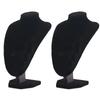 New Necklace Display Black Velvet Necklace Small Holder Stand Display Stands necklace Stand RXMTJ01