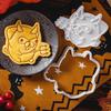 Cookie Cutter Biscuit Molds Baking Accessories Dog Shape Cookie Moulds Biscuit Molding Suitable for Baking Cooking
